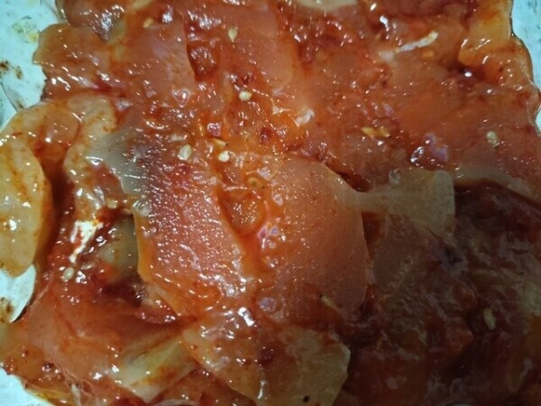 マリとサーモン