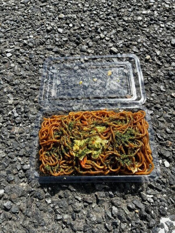 屋台風焼きそば(タッパー焼きそば)6829