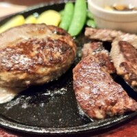 大好きなハンバーグの写真を添えて…😌🙈