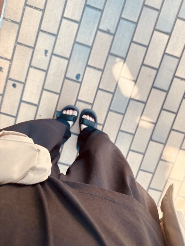 手ぶらノーメイク最高🚃👡