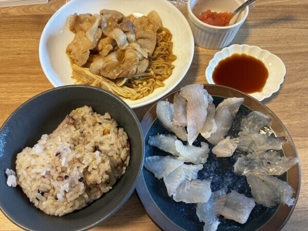 メバル飯🐟‪˜˷
