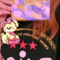 コラボリュックとチョコレート