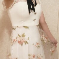 今日のドレスも可愛い！