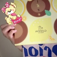 スイーツとリュック