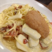 たらこカルボナーラ🍝✨️