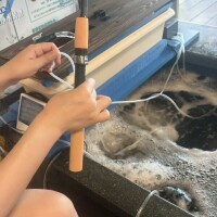 キャンプエピ人生初のえびつり体験いざ参ります編