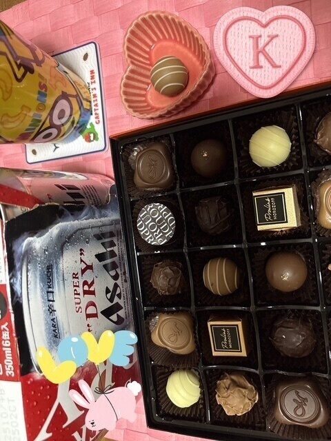 チョコレートとビール