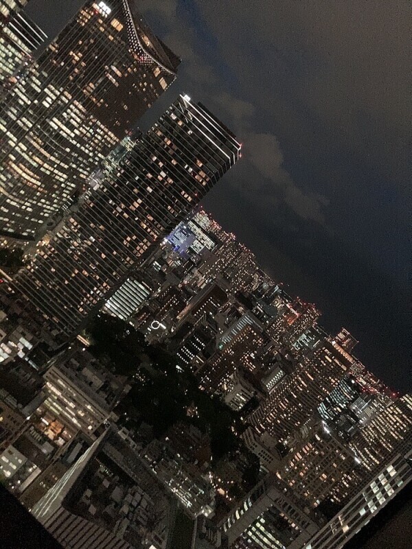 煌めく夜景