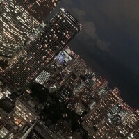 煌めく夜景