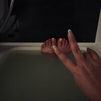 自宅の風呂でも〜🛁