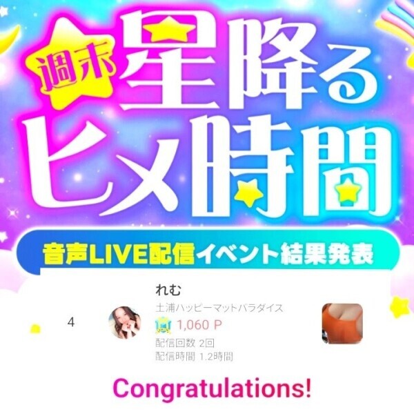 ランクイン！