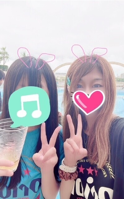 沖縄写メプールサイドでツーショ編