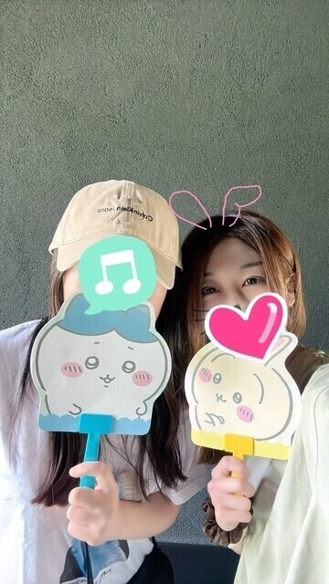 グランピング写メちいかわおソロ編