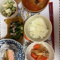 数日前の夜ゴハンとテーマパーク写メ