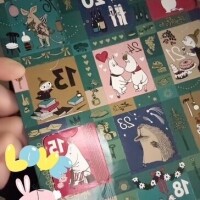 ムーミンとキティちゃん