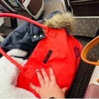 おまんちょちゃんは黒いけど😅ゴルフロッカーバックはピンク😜