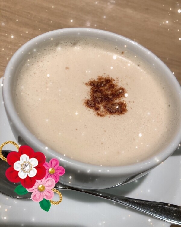 ポカポカになりました🫧🫖🍎