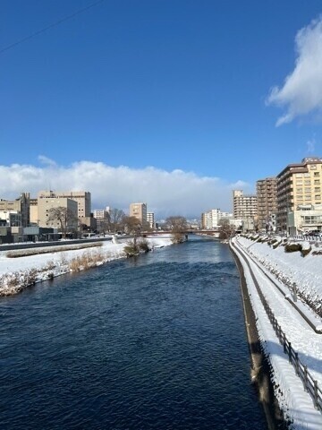鮭遡上の川🏞️〜