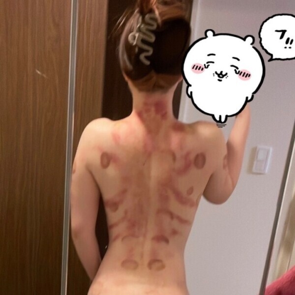 背中コーデ更新した大変なことになった件