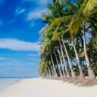 先週の〜🇵🇭の続き〜誰も居ない、早朝の砂浜🏖️