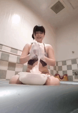 特別な泡ローション♡