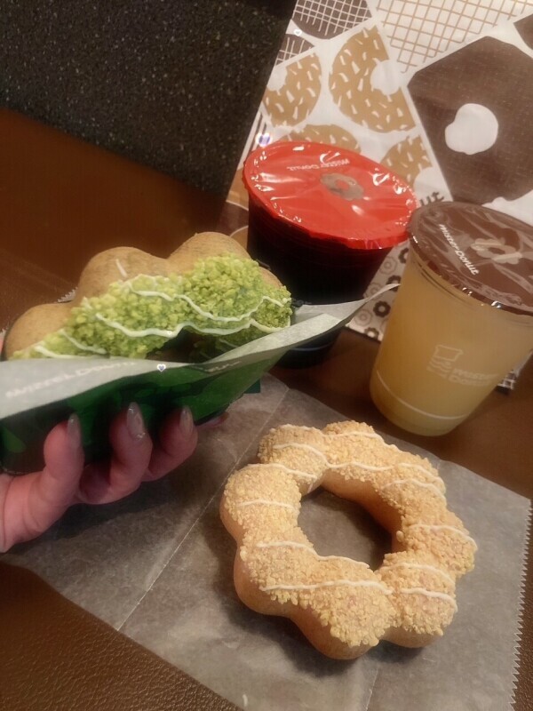 ミスド限定🍩🥛