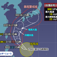 直撃コース？