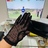 グローブは🧤グローブでも…😅