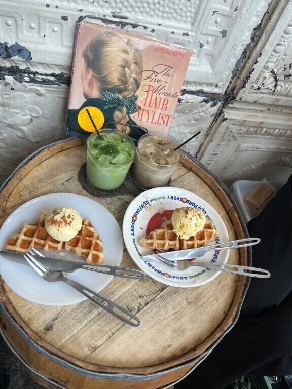 カフェ巡りが趣味です?