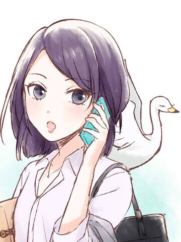 すべすべスワン参上??