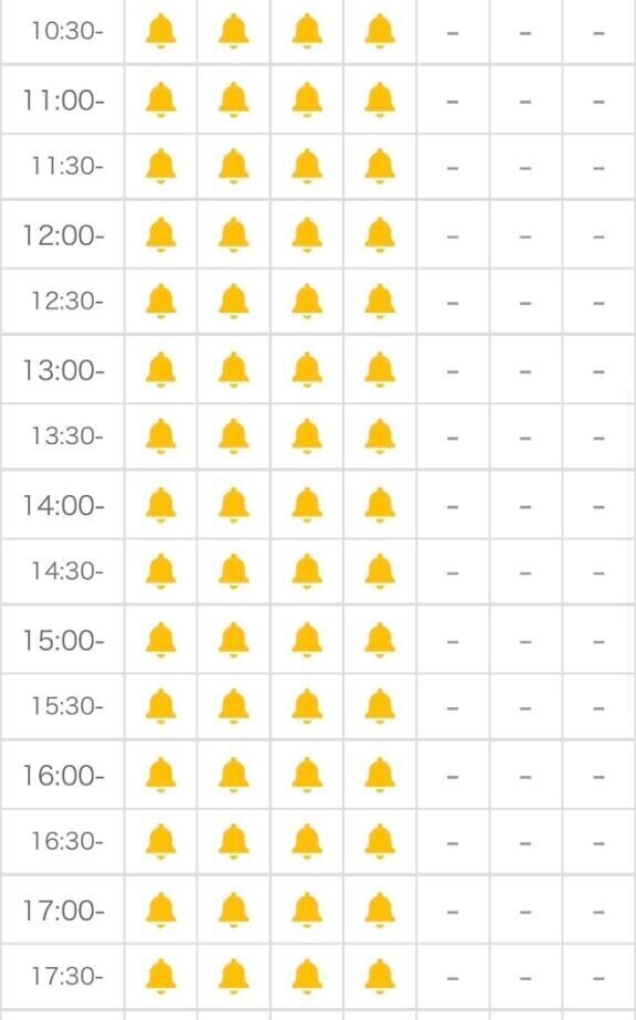 全枠完売のお知らせ??♀???♀?