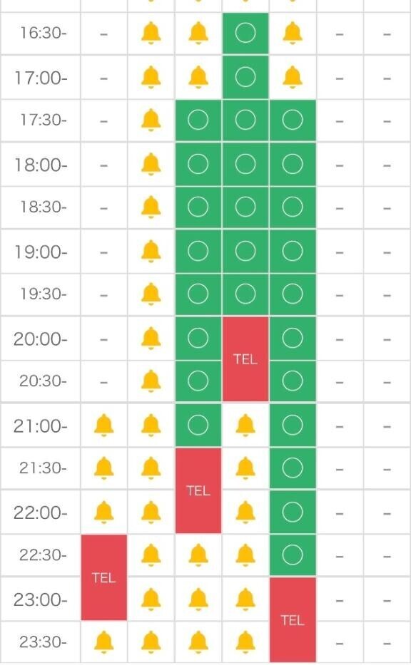 22:10-1??枠キャンセルでました?