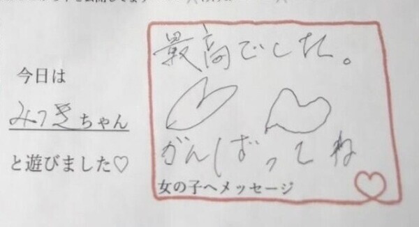お礼日記 古河 ホテル S様