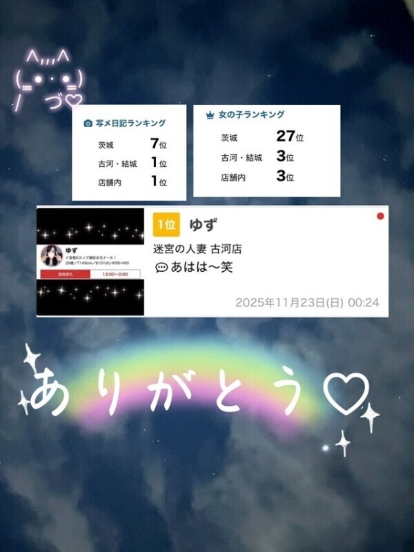 写メ日記ランキング1位🥇ありがとう！