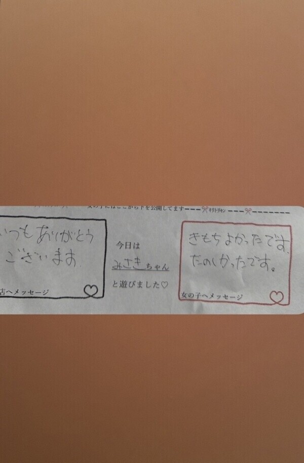 お礼日記  ホテル S様
