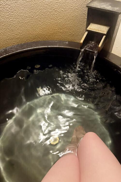 1人温泉♨️