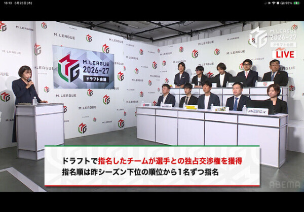 Ｍリーグドラフト会議