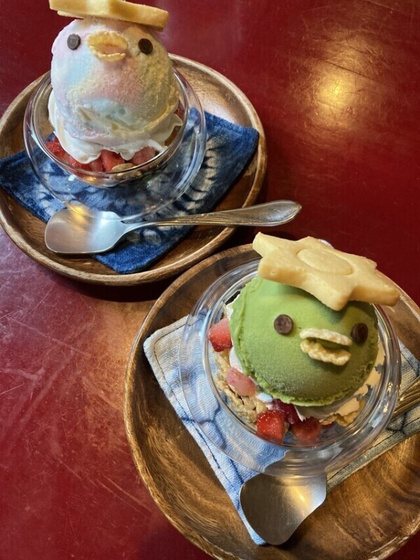 可愛い‪ꔛ‬♡‪癒しの休日🍨💚