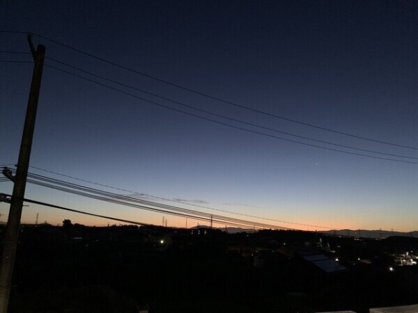 朝だねえ