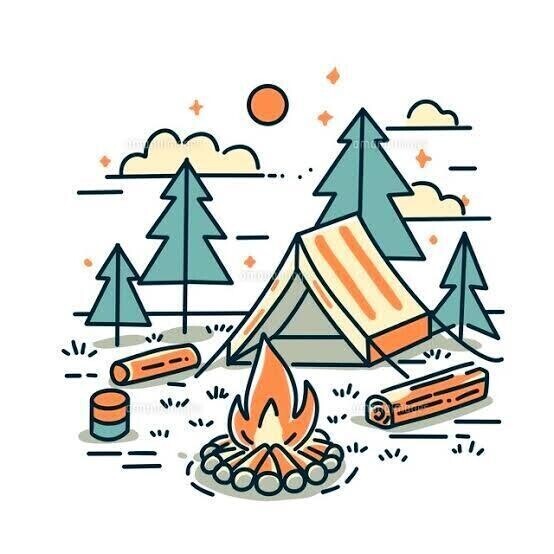 今週末は…⛺🍃
