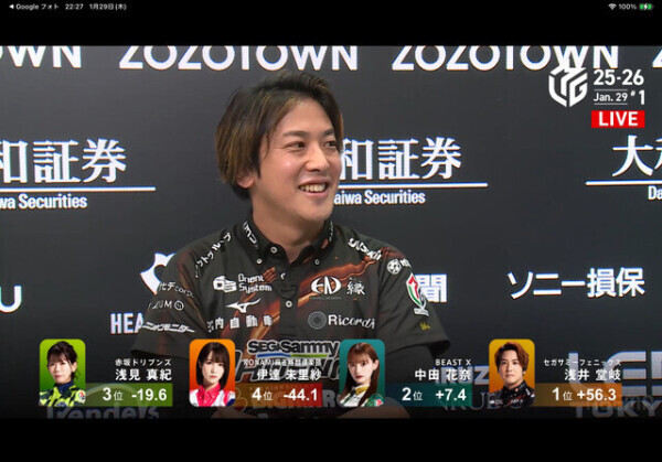 浅井プロ復帰！