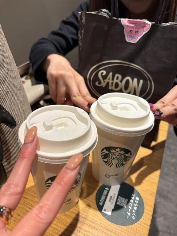 ????りあちゃんとお茶????