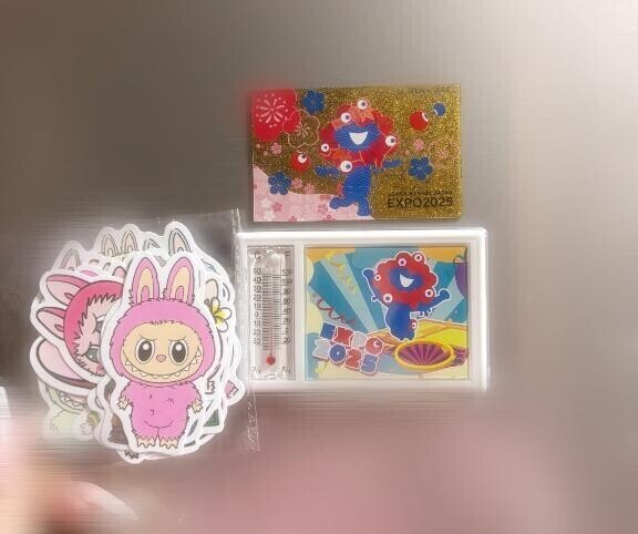 ミャクミャクさんGET?