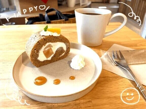 もちもちロールケーキ