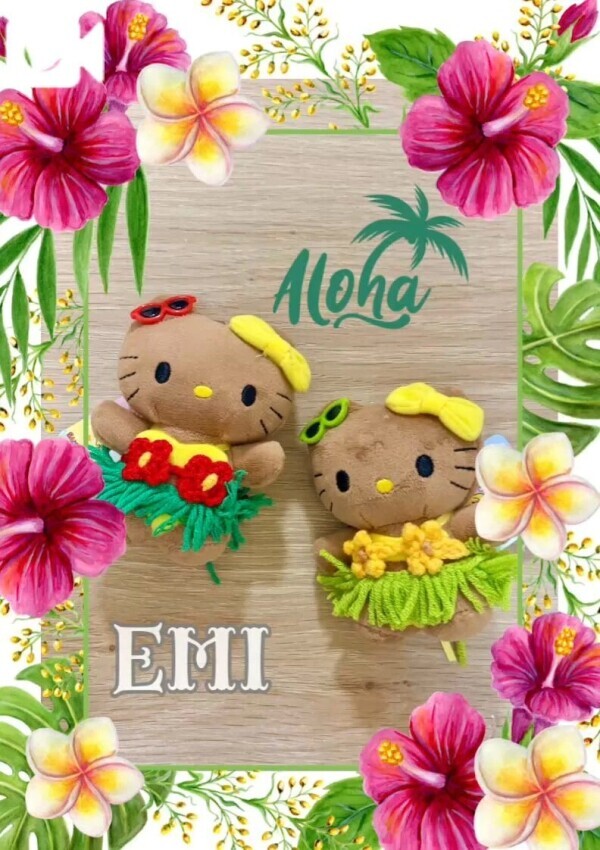 日焼けキティ🐱