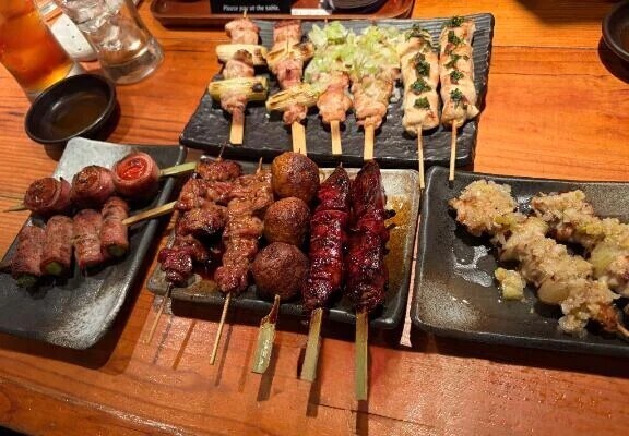 焼き鳥デート🐔💕