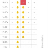 明日のご案内可能枠