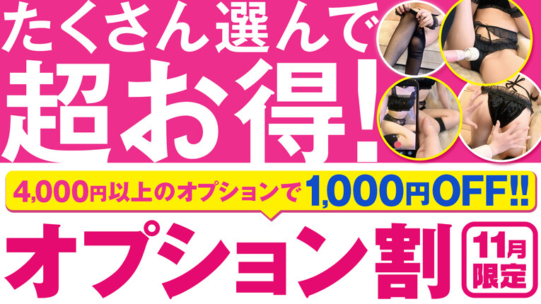 【11月限定】オプション割