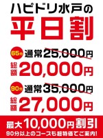 【11月誰でも！】ハピドリ水戸の平日割
