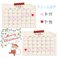 12月予定🩵